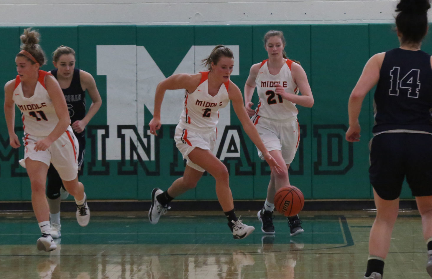 Middle Manasquan girls basketball
